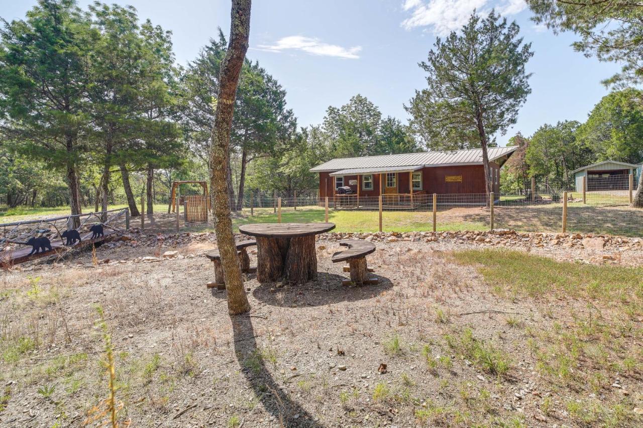 Lazy Bear Cabins 1 At Tuskahoma Near Sardis Lake! Exterior photo