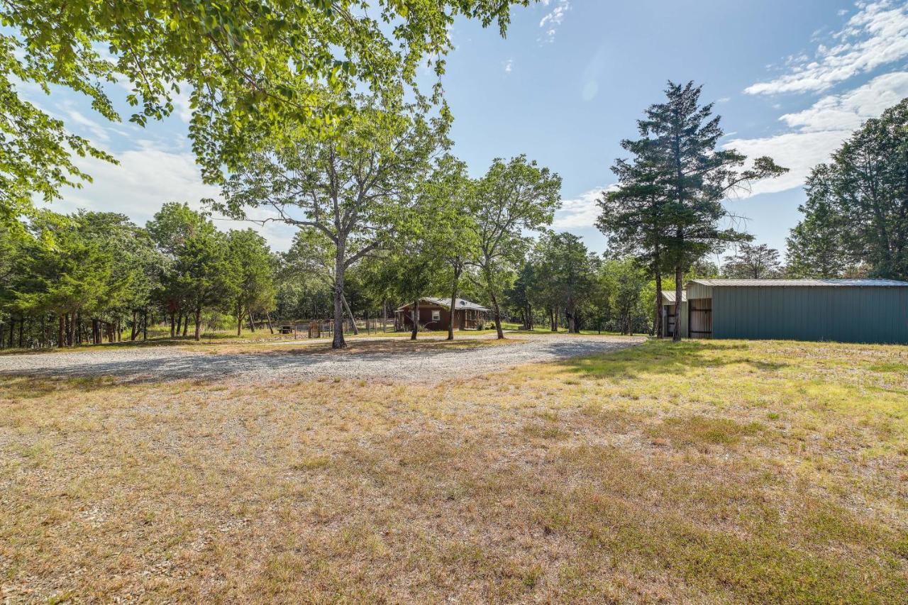 Lazy Bear Cabins 1 At Tuskahoma Near Sardis Lake! Exterior photo