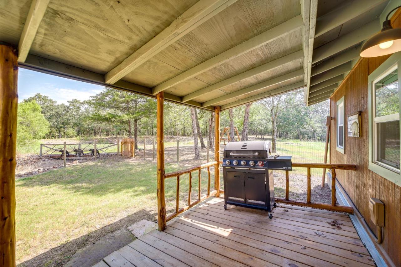 Lazy Bear Cabins 1 At Tuskahoma Near Sardis Lake! Exterior photo