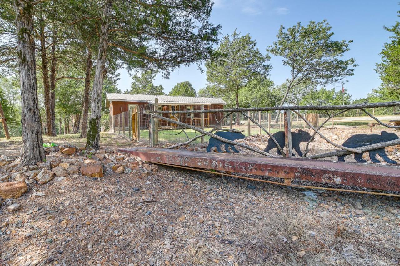 Lazy Bear Cabins 1 At Tuskahoma Near Sardis Lake! Exterior photo