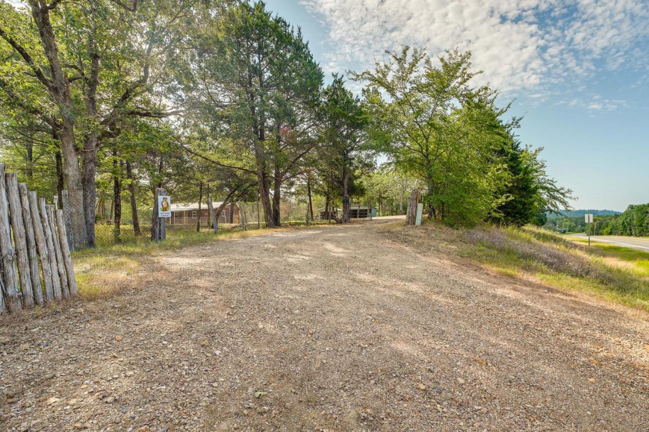 Lazy Bear Cabins 1 At Tuskahoma Near Sardis Lake! Exterior photo